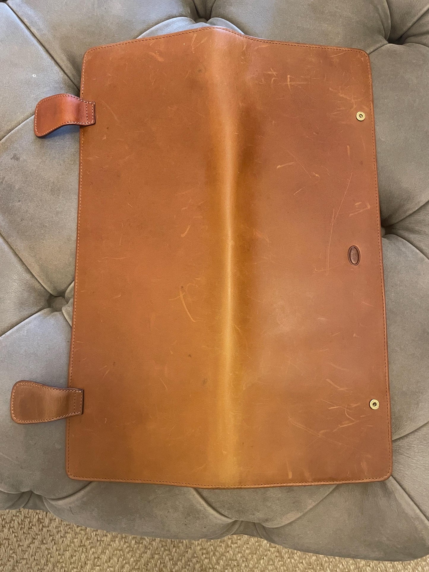 organizer vintage elegante in pelle italiana per cravatte fatto a mano lusso classico