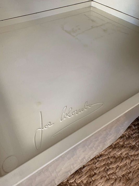 bar cart vintage trolley Hollywood regency drinks gold 50s Italian handmade wheels Joe Colombo space ace art mid century hotel guest gift image 2