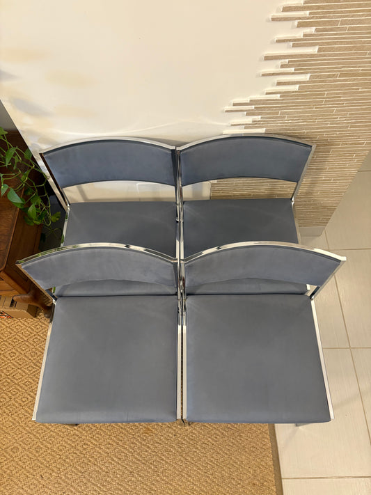 4 chairs Willy Rizzo