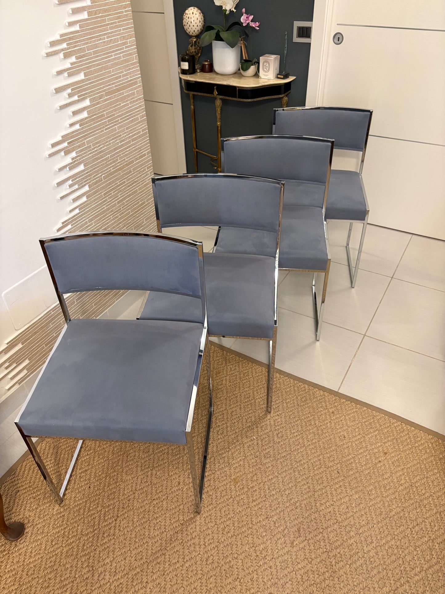 4 chairs Willy Rizzo