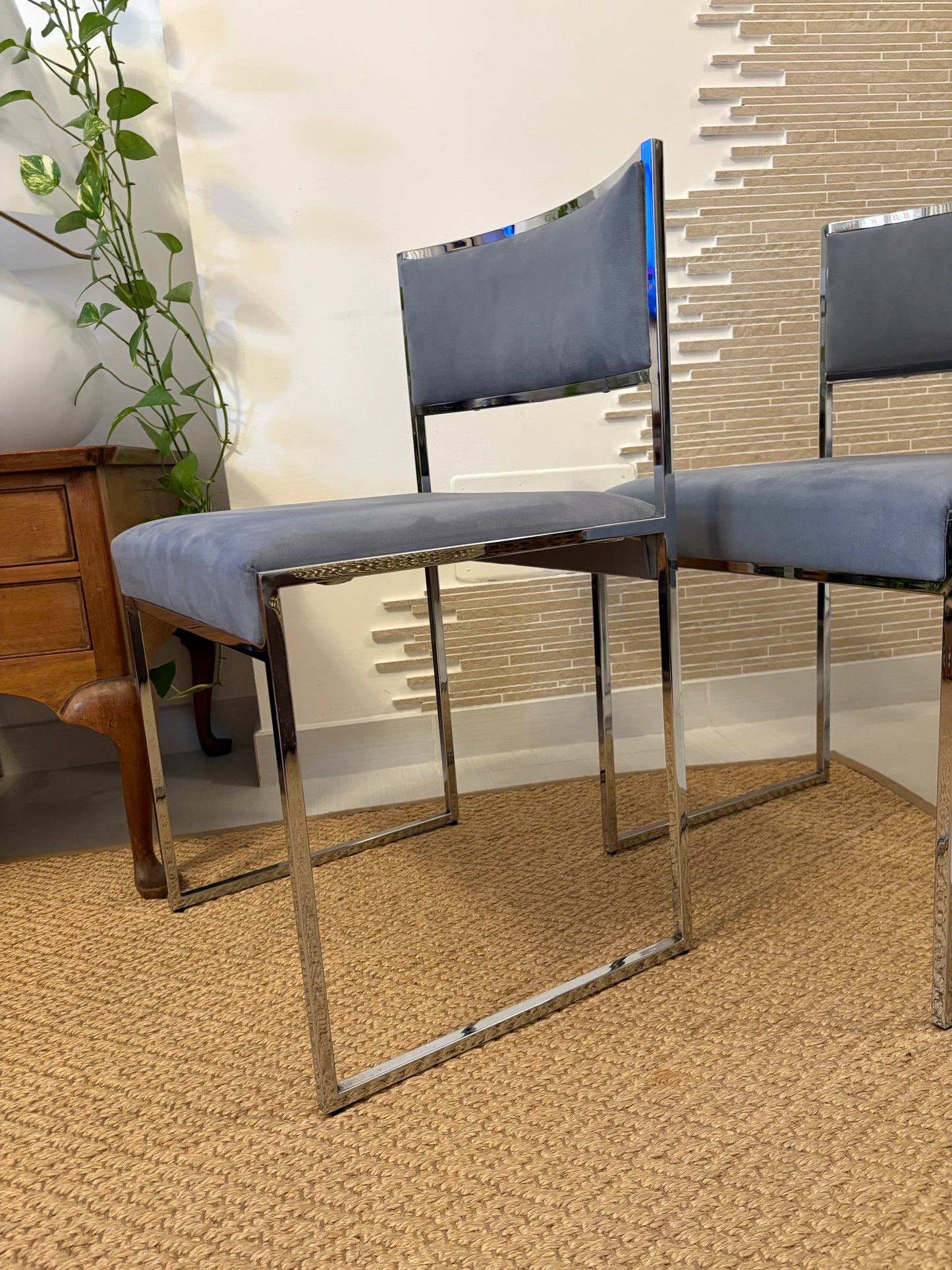4 chairs Willy Rizzo