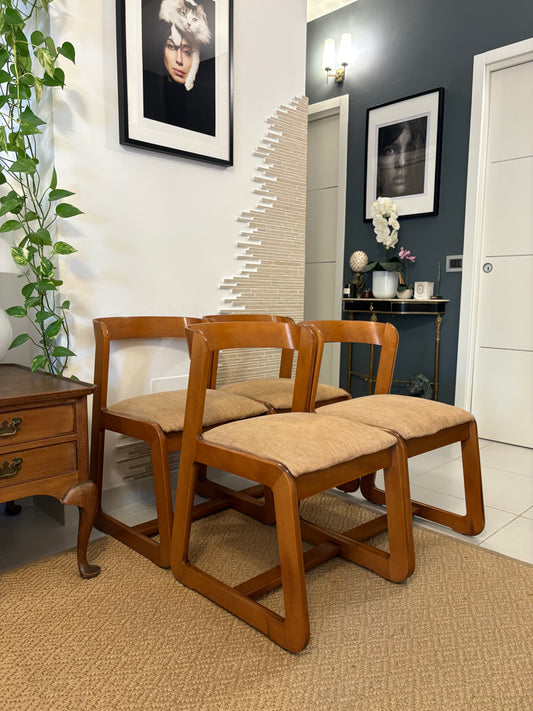 4 chairs Willy Rizzo