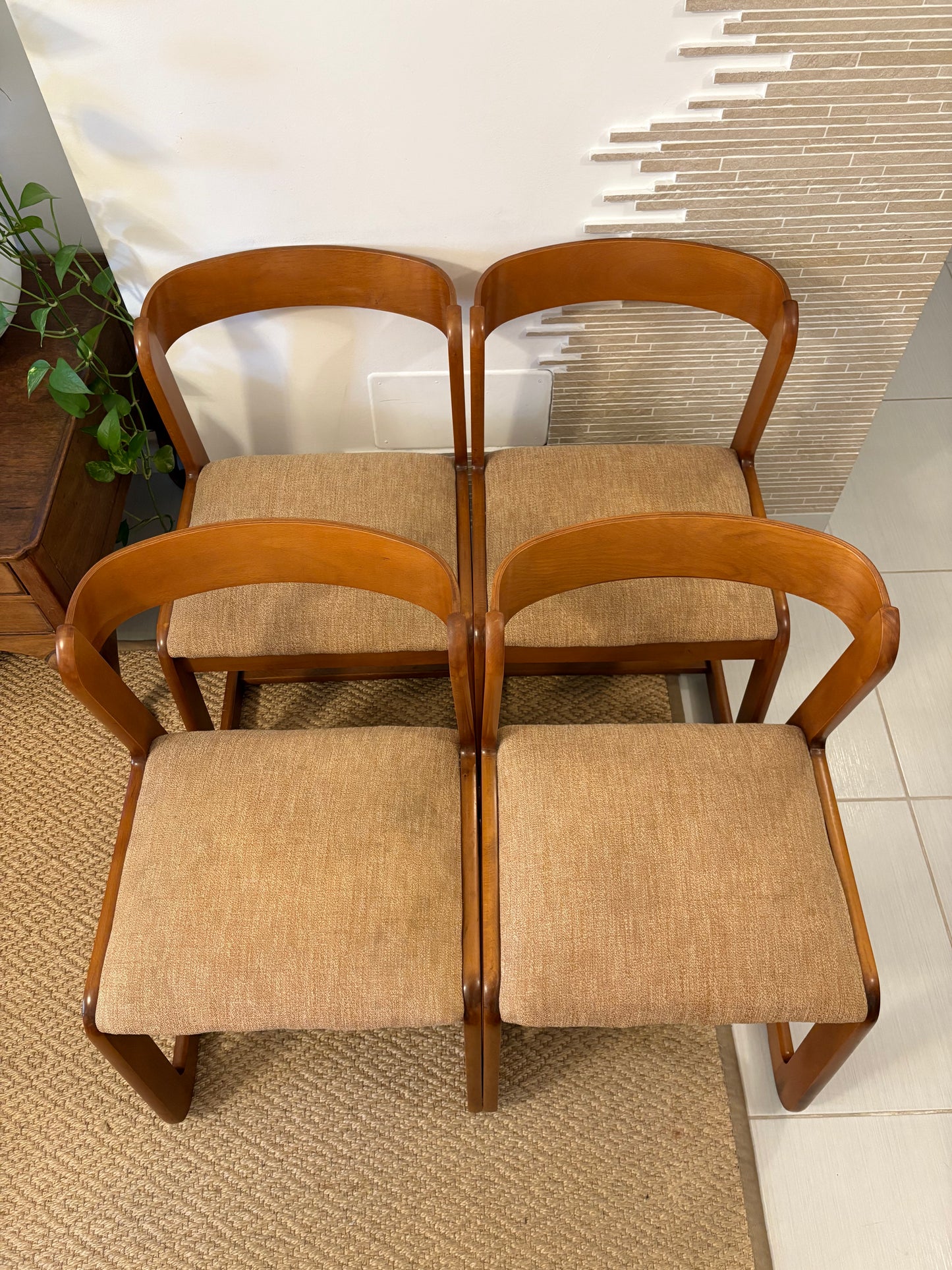 4 chairs Willy Rizzo