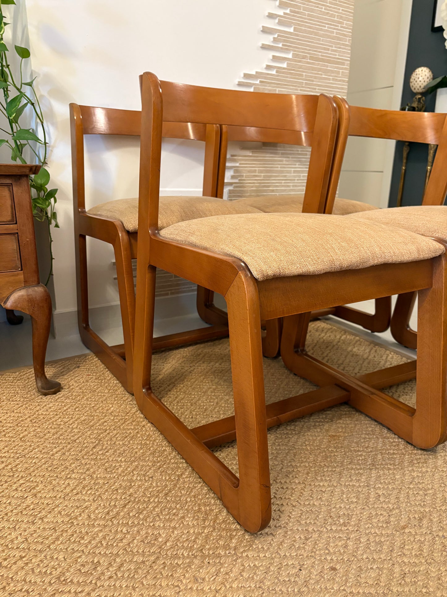 4 chairs Willy Rizzo