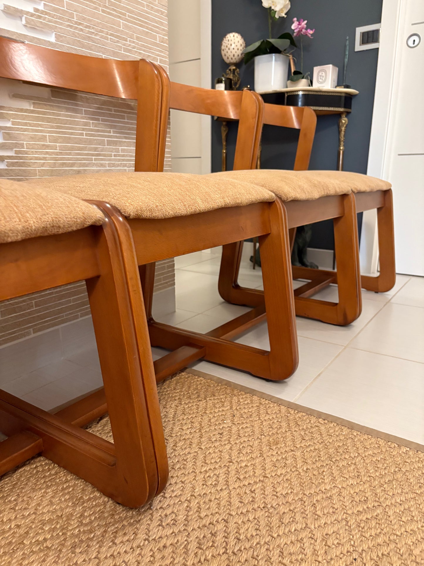 4 chairs Willy Rizzo