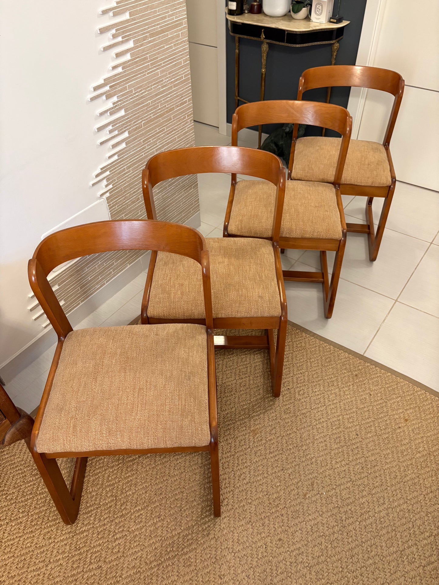 4 chairs Willy Rizzo