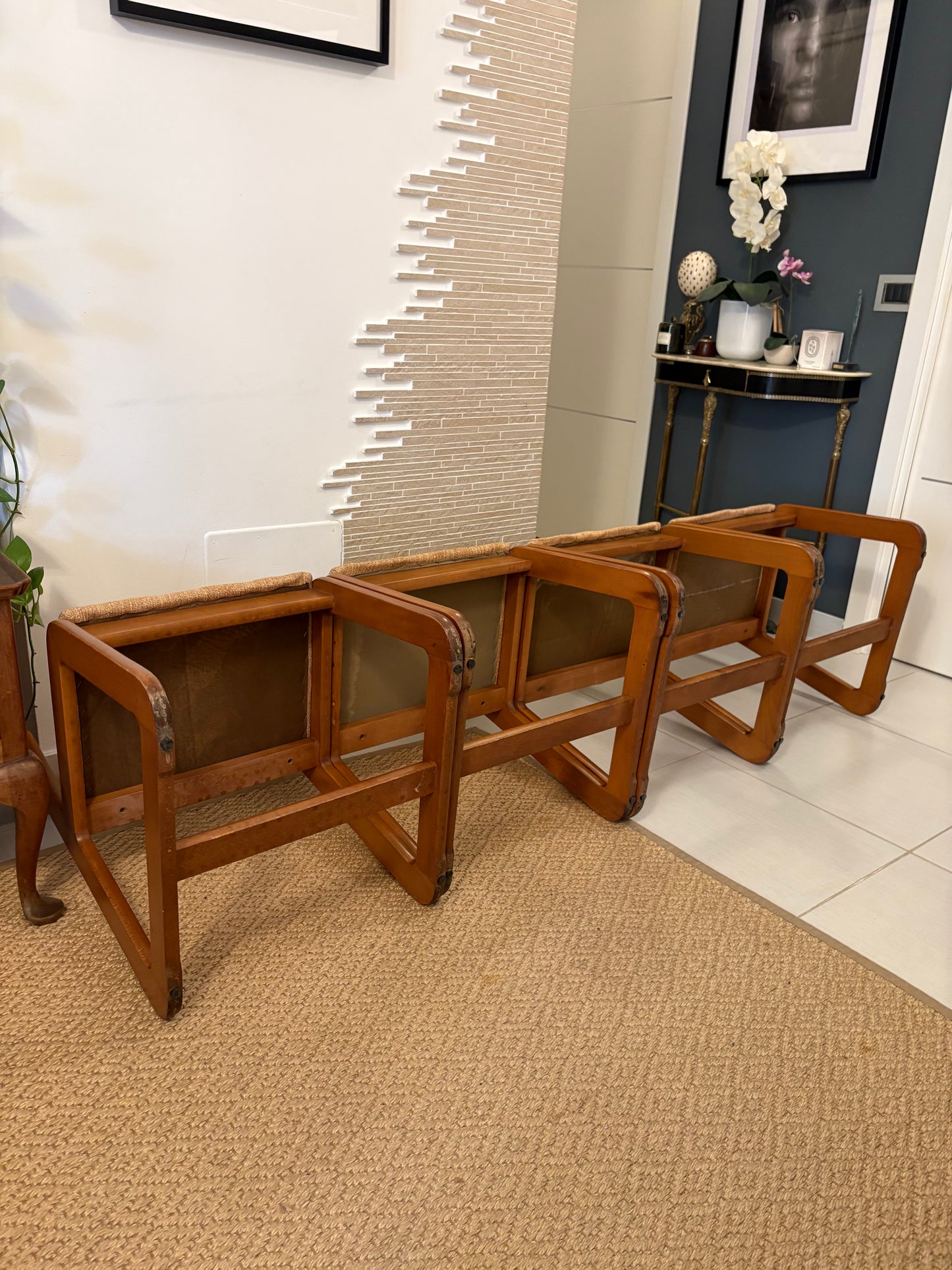 4 chairs Willy Rizzo