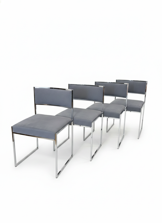 4 chairs Willy Rizzo