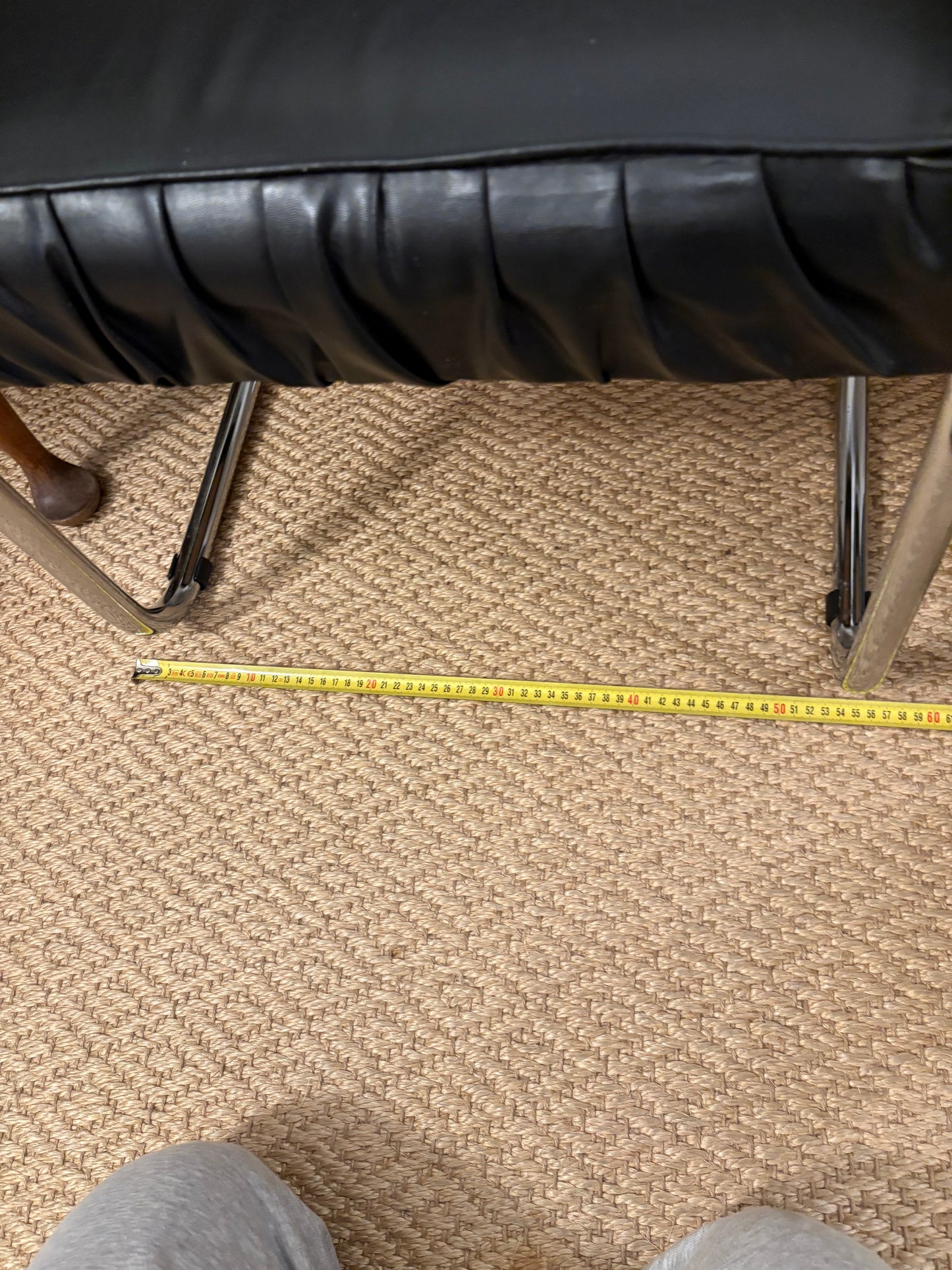 Giotto Stoppino space age leather chairs