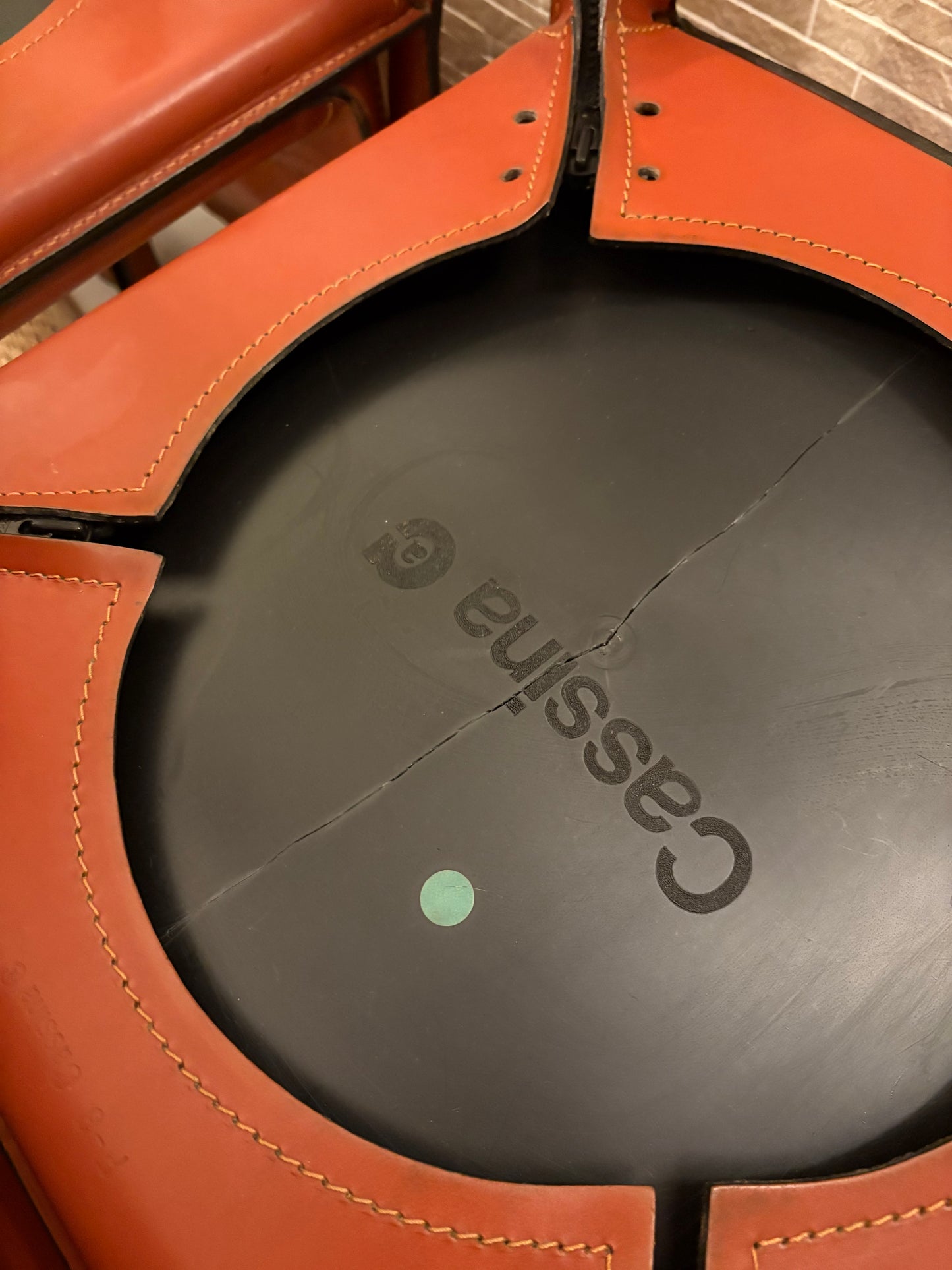 Set 6 chairs Mario Bellini - Cassina 412 Cab